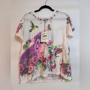 Magnolia Pearl Forest Fellows Boyfriend Tee- 2327🐰